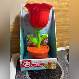 New!! Play Day Red Rose Bubble Blower